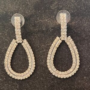 Elegant Silver Drop Earrings